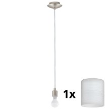 Eglo - LED Żyrandol na lince MY CHOICE 1xE14/4W/230V  chrom/biały