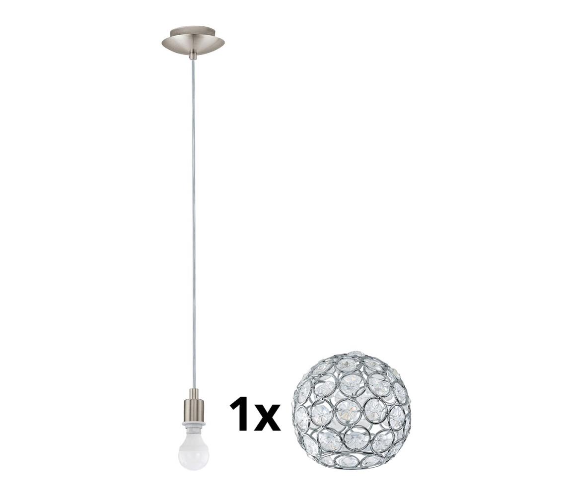 Eglo - LED Żyrandol na lince MY CHOICE 1xE14/4W/230V  chrom