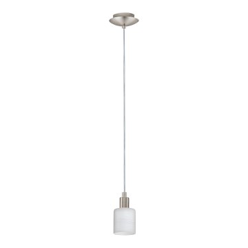 Eglo - LED Żyrandol na lince MY CHOICE 1xE14/4W/230V matowy chrom/biały