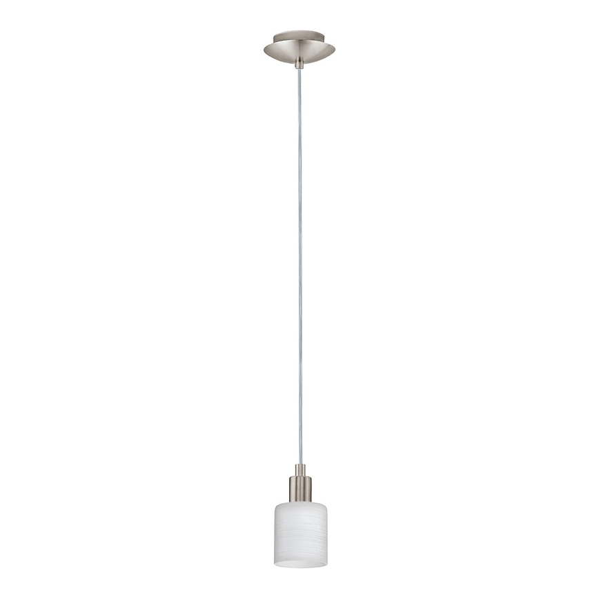 Eglo - LED Żyrandol na lince MY CHOICE 1xE14/4W/230V matowy chrom/biały