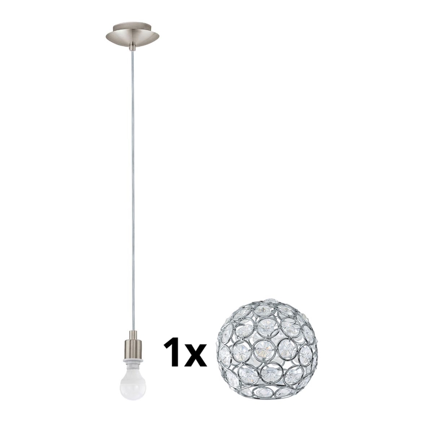 Eglo - LED Żyrandol na lince MY CHOICE 1xE14/4W/230V  matowy chrom
