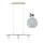 Eglo - LED Żyrandol na lince MY CHOICE 3xE14/4W/230V matowy chrom