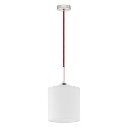 Eglo - LED Żyrandol na lince TUNJA 1xE27/60W/230V białe