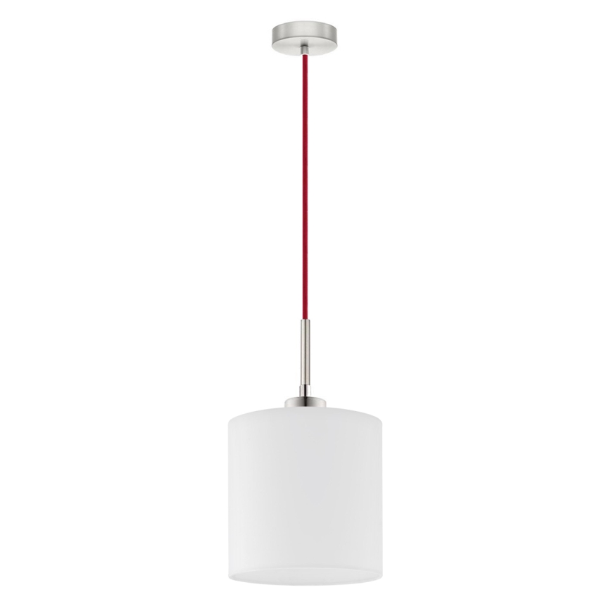 Eglo - LED Żyrandol na lince TUNJA 1xE27/60W/230V białe