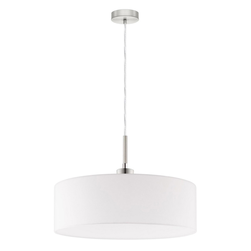 Eglo - LED Żyrandol na lince TUNJA 1xE27/60W/230V biały