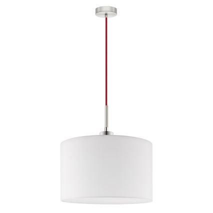 Eglo - LED Żyrandol na lince TUNJA 1xE27/60W/230V biały