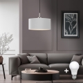 Eglo - LED Żyrandol na lince TUNJA 1xE27/60W/230V biały