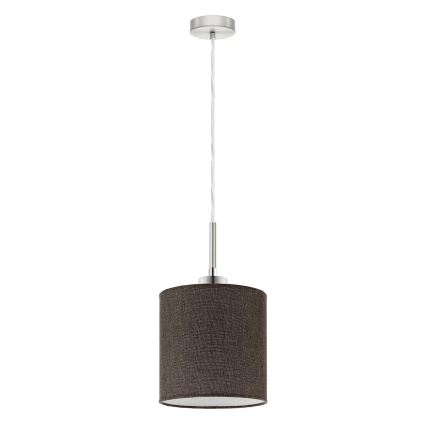 Eglo - LED Żyrandol na lince TUNJA 1xE27/60W/230V brązowy