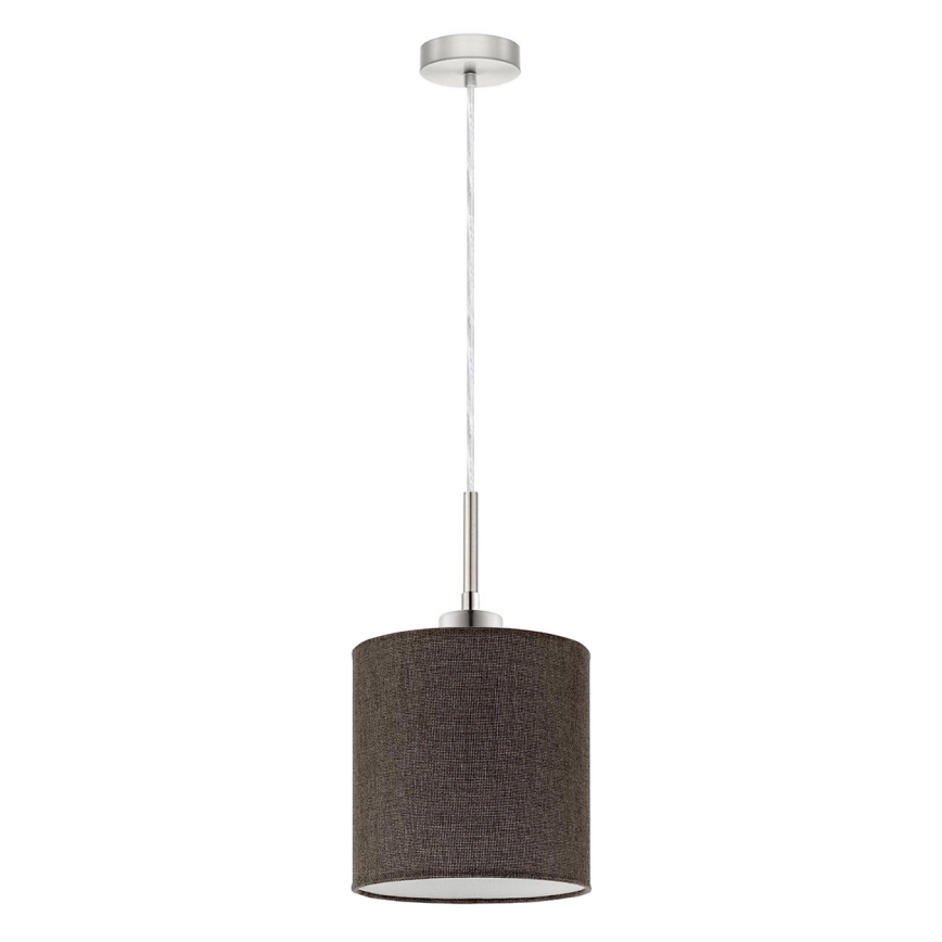Eglo - LED Żyrandol na lince TUNJA 1xE27/60W/230V brązowy