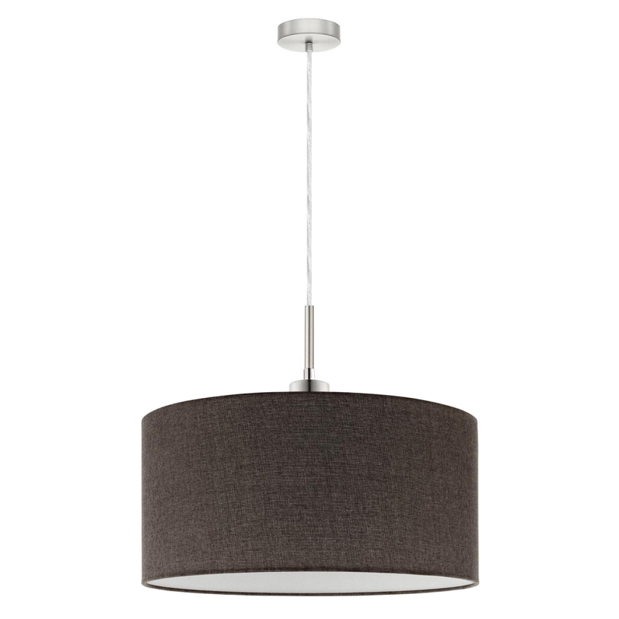 Eglo - LED Żyrandol na lince TUNJA 1xE27/60W/230V brązowy