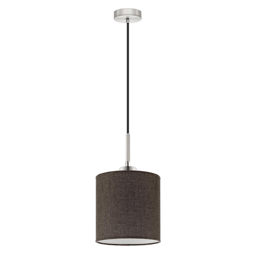 Eglo - LED Żyrandol na lince TUNJA 1xE27/60W/230V brązowy