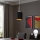 Eglo - LED Żyrandol na lince TUNJA 1xE27/60W/230V czarny