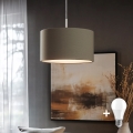 Eglo - LED Żyrandol na lince TUNJA 1xE27/60W/230V taupe