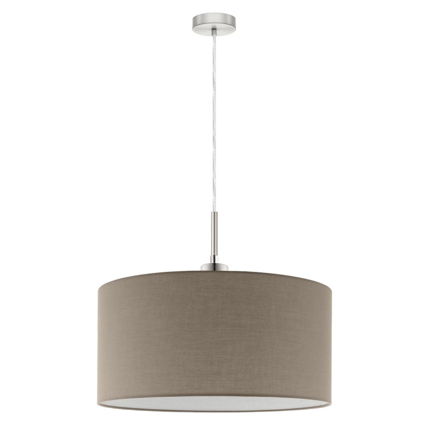 Eglo - LED Żyrandol na lince TUNJA 1xE27/60W/230V taupe