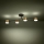 Eglo - LED Żyrandol natynkowy 4xGU10/4,6W/230V 3000K złoty