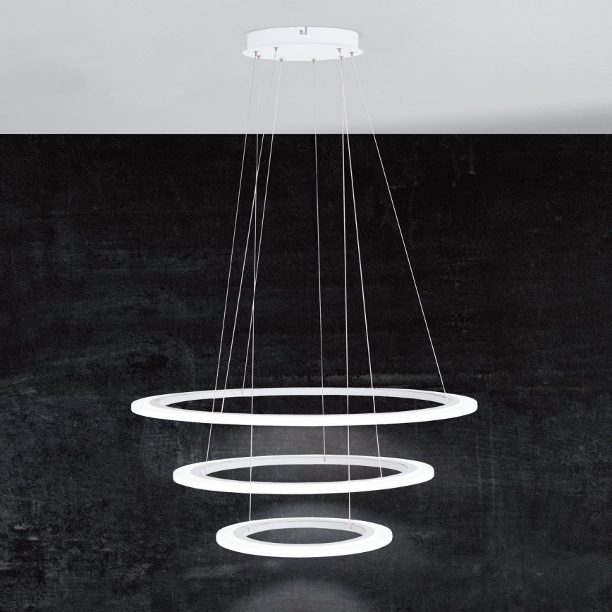 Eglo - LED Żyrandol ściemnialny na lince 1xLED/45W/230V + 1xLED/33W + 1xLED/19,5W