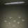 Eglo - LED Żyrandol ściemnialny na lince 8xLED/4,2W/230V 3000K chrom błyszczący