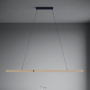 Eglo - LED Żyrandol ściemnialny na lince LED/21W/230V 3000K brązowy