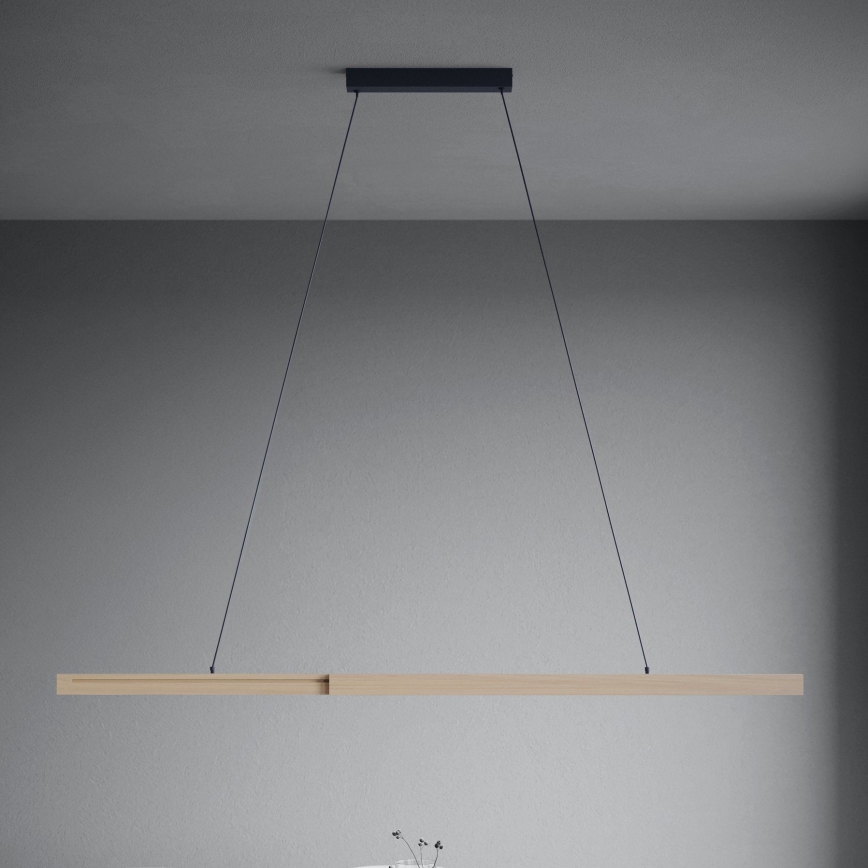 Eglo - LED Żyrandol ściemnialny na lince LED/21W/230V 3000K brązowy