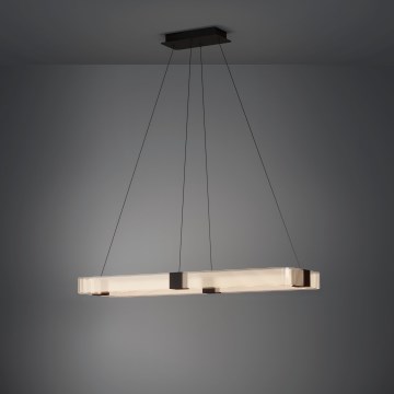 Eglo - LED Żyrandol ściemnialny na lince LED/39,2W/230V 3000K czarny