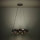 Eglo - LED Żyrandol ściemnialny na lince LED/72W/230V 3000K czarny/złoty