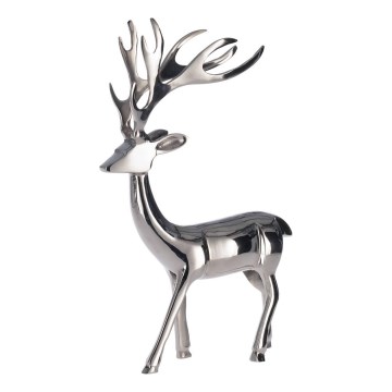 Eglo - Metalowa dekoracja 40x24,5 cm renifer/chrom błyszczący