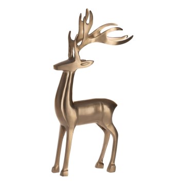 Eglo - Metalowa dekoracja 44,5x22 cm renifer/złota