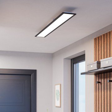 Eglo - Natynkowy panel LED/28W/230V 2700/4000/6500K 120x15 cm czarny