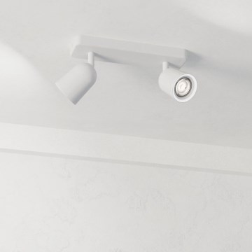 Eglo - Oprawa punktowa 2xGU10/10W/230V biała