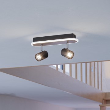 Eglo - Oprawa punktowa LED/12W/230V brązowo-czarna