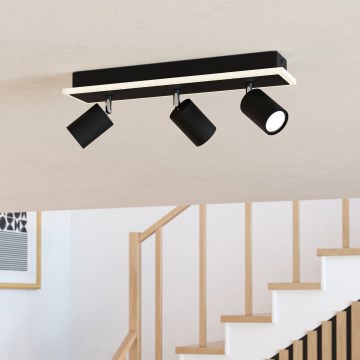 Eglo - Oprawa punktowa LED/20W/230V czarna