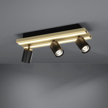 Eglo - Oprawa punktowa LED 3xLED/2,2W/230V + 2xLED/1,2W + 2xLED/2W beżowa/czarna