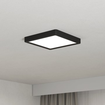 Eglo - Oprawa sufitowa LED/10,5W/230V 2700/4000/6500K 22x22cm czarna