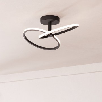 Eglo - Oprawa sufitowa LED/12W/230V 2700/4000/6500K czarna