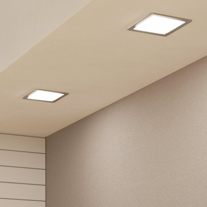 Eglo - Oprawa wpuszczana LED 10,5W/230V 16,6x16,6 cm