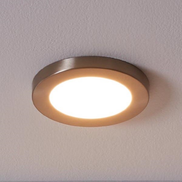 Eglo - Oprawa wpuszczana LED/5,5W/230V 3000K matowy chrom śr. 11,7 cm