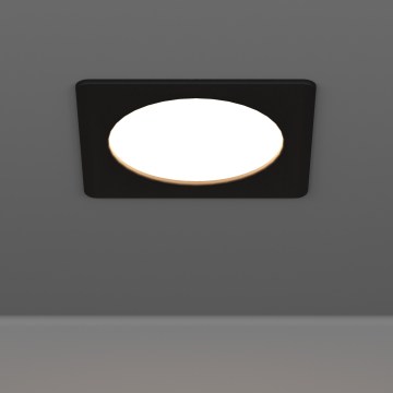Eglo - Oprawa wpuszczana LED/6,3W/230V 2700/4000/6500K 11,9x11,9 cm czarna