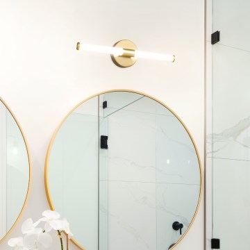 Eglo - Oświetlenie LED do lustra łazienkowego/7,5W/230V 3000/4000/6500K 45 cm IP44 złote