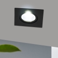 Eglo - Oświetlenie punktowe LED ściemnialne/6W/230V czarne