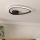 Eglo - Plafon LED/9,7W/230V śr. 37,5 cm czarny