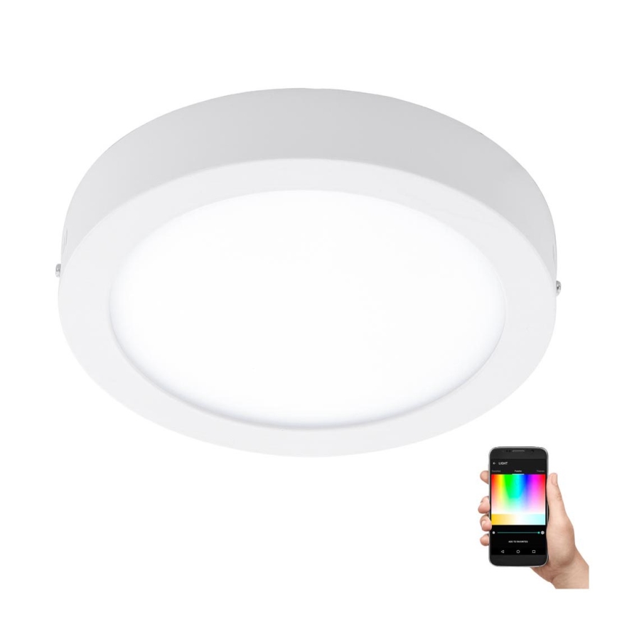 Eglo - Plafon ściemnialny RGBW FUEVA-C LED/21W/230V