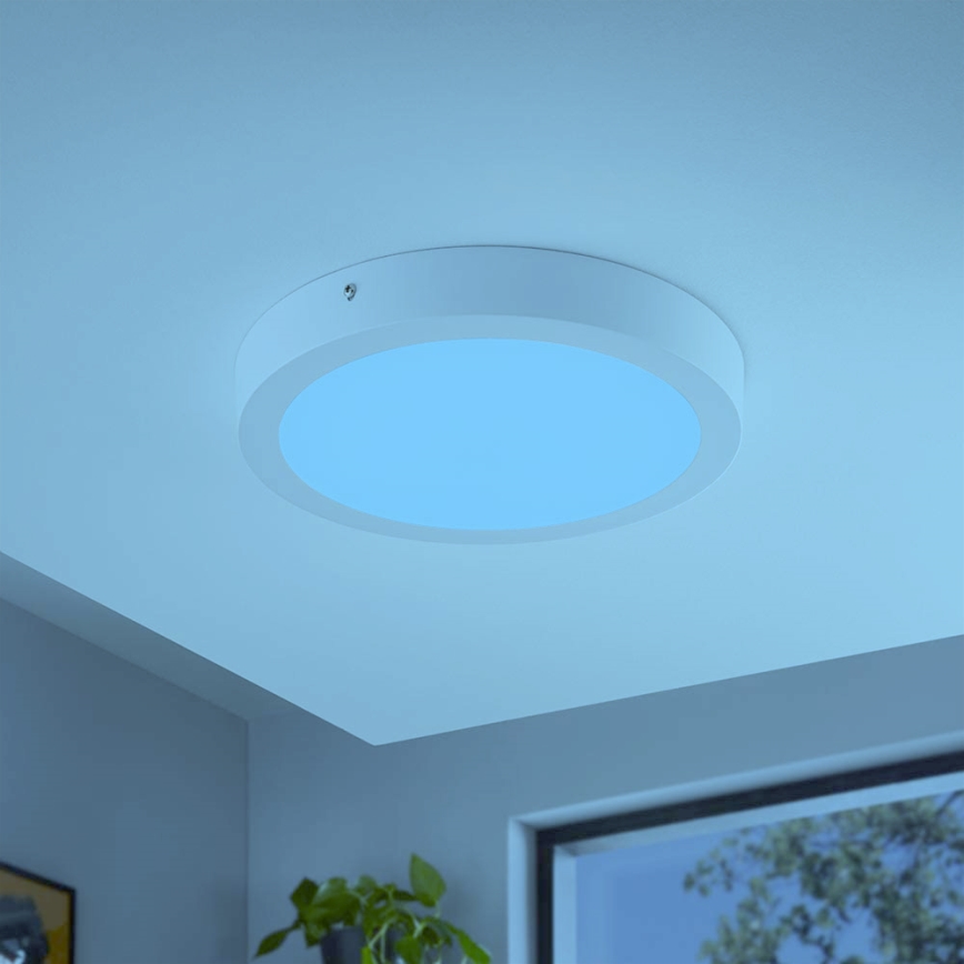 Eglo - Plafon ściemnialny RGBW FUEVA-C LED/21W/230V