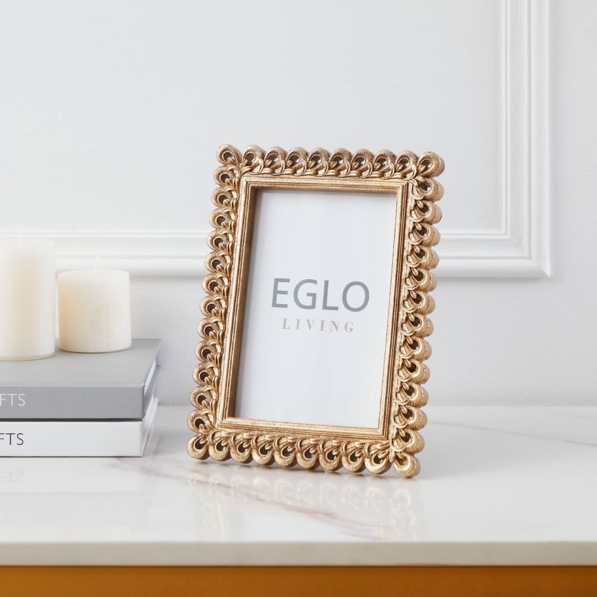 Eglo - Ramka na zdjęcia 10x15 cm złoty
