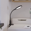 Eglo - ściemnialna giętna lampa z klipsem LED/5,5W/230V 2700/4000/6500K czarna