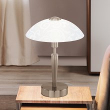 Eglo - Ściemnialna lampa stołowa 1xE14/60W/230V