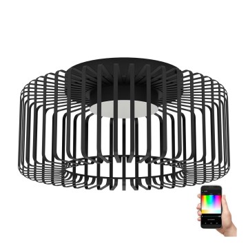 Eglo - Ściemnialna lampa sufitowa RGBW LED/22W/230V 2700-6500K