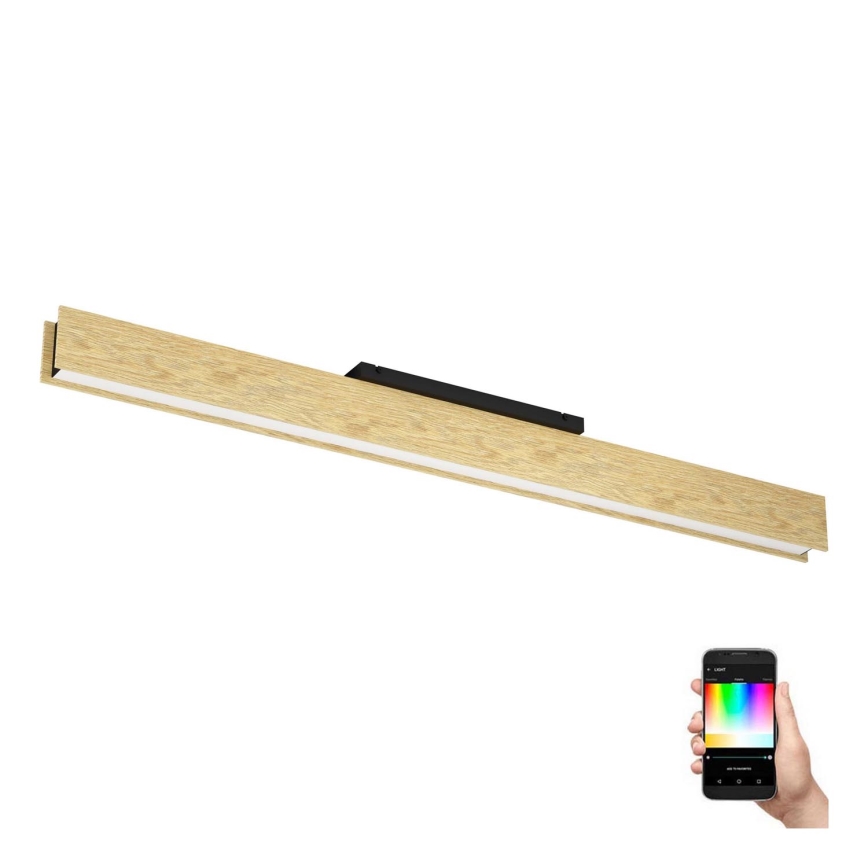 Eglo - Ściemnialna lampa sufitowa RGBW LED/35W/230V 2700-6500K