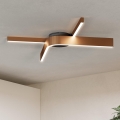 Eglo - Ściemnialna oprawa sufitowa LED RGBW 2xLED/18W/230V 2700-6500K miedziana/czarna