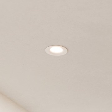 Eglo - ściemnialna wpuszczana oprawa sufitowa LED/6,4 W/230 V śr. 8,8 cm biała