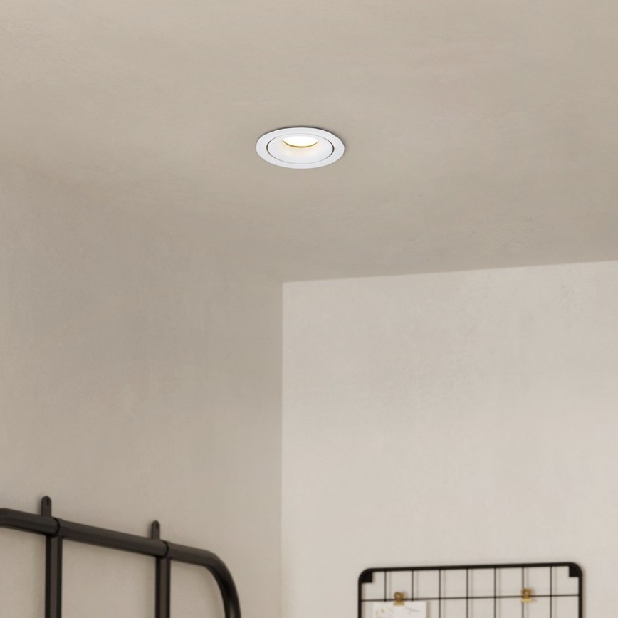 Eglo - Ściemnialne oświetlenie punktowe LED/4,9W/230V białe